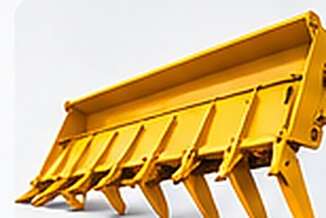 Garfo enleirador amarelo de dentes longos